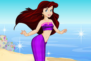 打扮漂亮的美人鱼