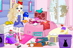 整理凌乱的房间