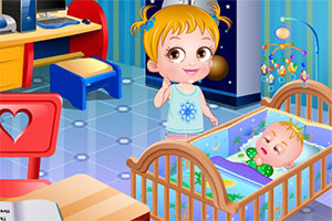 可爱宝贝给弟弟惊喜