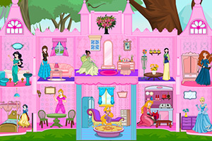 布置公主娃娃房
