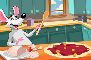 小老鼠的奶酪披萨