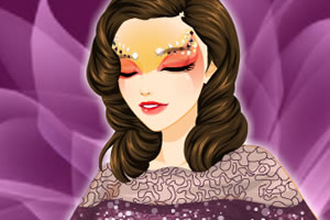 质朴的圣诞化妆