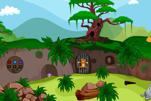 可爱的小鹿逃脱 