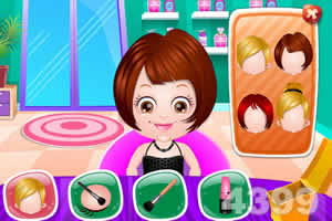 可爱宝贝成为超级巨星