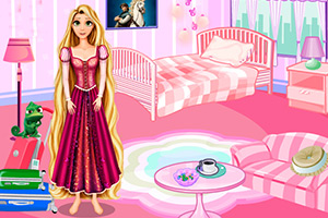 长发公主布置卧室