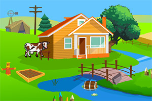 饥饿的奶牛逃脱