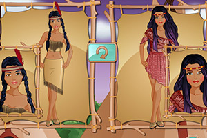 时尚的印第安人