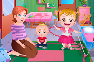 可爱宝贝去托儿所