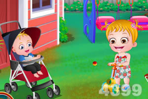 可爱宝贝去托儿所