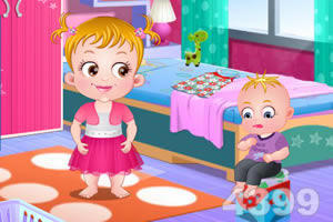 可爱宝贝去托儿所