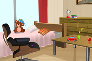 可爱男孩电梯逃脱