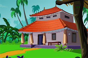 饥饿的松鼠逃脱