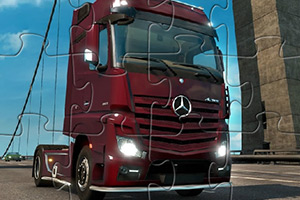 奔驰卡车拼图