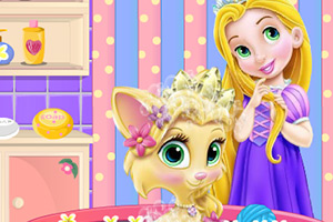 长发公主的宠物猫