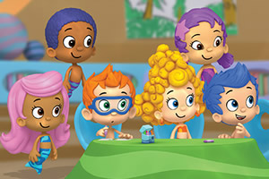 泡泡孔雀鱼找数字