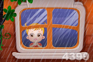 可爱宝贝过父亲节