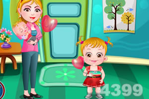 可爱宝贝过父亲节