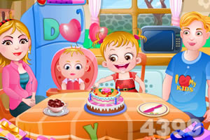 可爱宝贝过父亲节