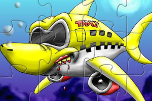 鲨鱼出租车拼图