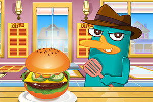 泰瑞制作美国汉堡