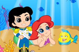 人鱼公主暗恋王子