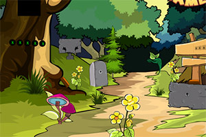 逃出茂密的森林