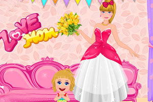 芭比的母亲节装扮