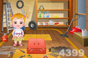 可爱宝贝热爱劳动