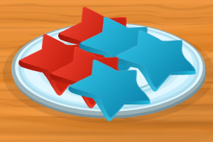 独立日冰淇淋三明治