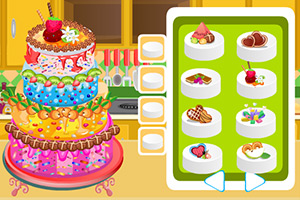 漂亮的婚礼大蛋糕