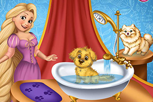 长发公主的宠物狗 