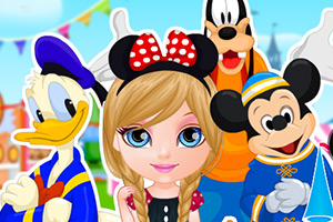 芭比宝贝去迪士尼