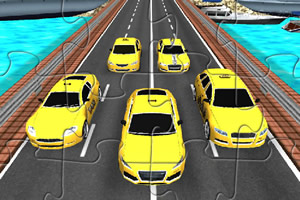 出租车汽车拼图