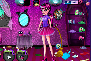 德库莱拉打扫房间