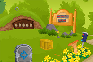 小熊逃离蘑菇屋