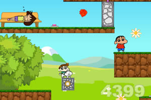 蜡笔小新兄妹找妈妈选关版