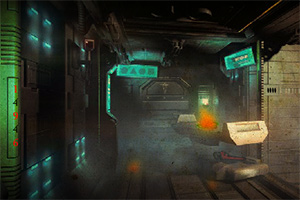 逃出神秘星际飞船