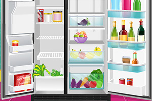整理凌乱的冰箱