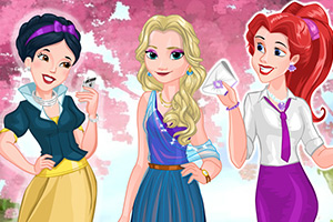 迪斯尼公主面试装扮