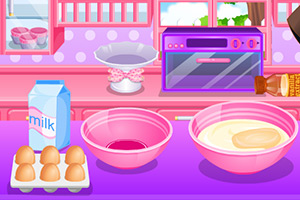 朵拉制作纸杯蛋糕