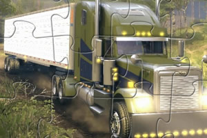 机动卡车拼图