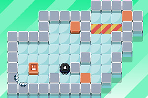 小方块闯冰洞