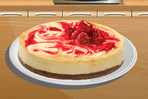 制作草莓芝士蛋糕