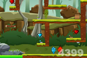 冰火人侏罗纪探险选关版