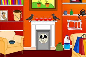 逃出朋友的红色房间