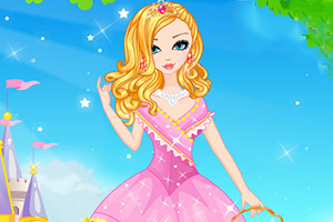 公主的时尚发型