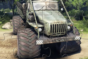 乌拉尔卡车拼图