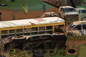 废弃生化车库逃脱