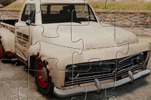 生锈的卡车拼图