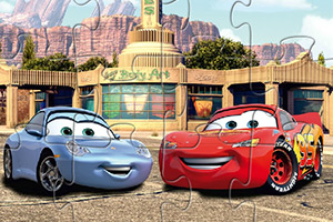 汽车总动员益智拼图